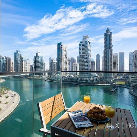 Lux - Contemporary Suite With Full Marina View Dubai Eksteriør bilde
