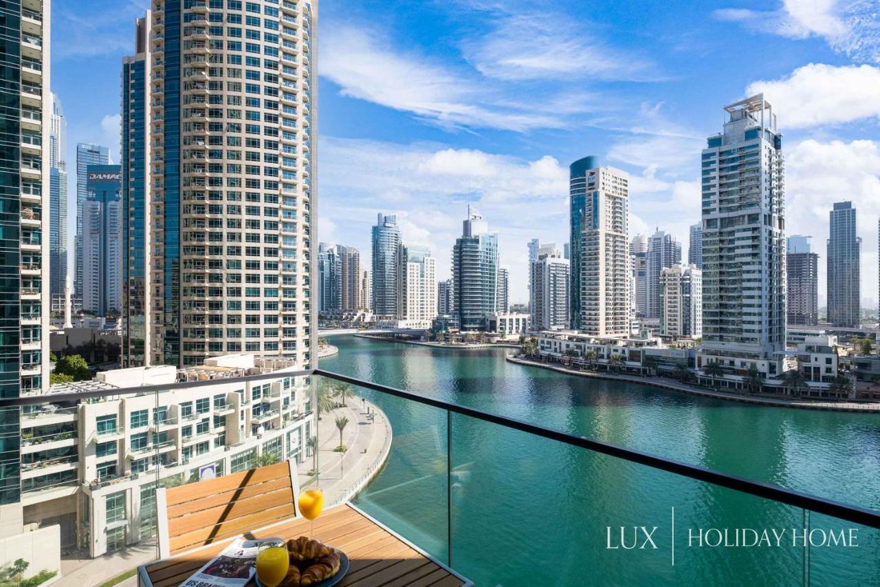 Lux - Contemporary Suite With Full Marina View Dubai Eksteriør bilde