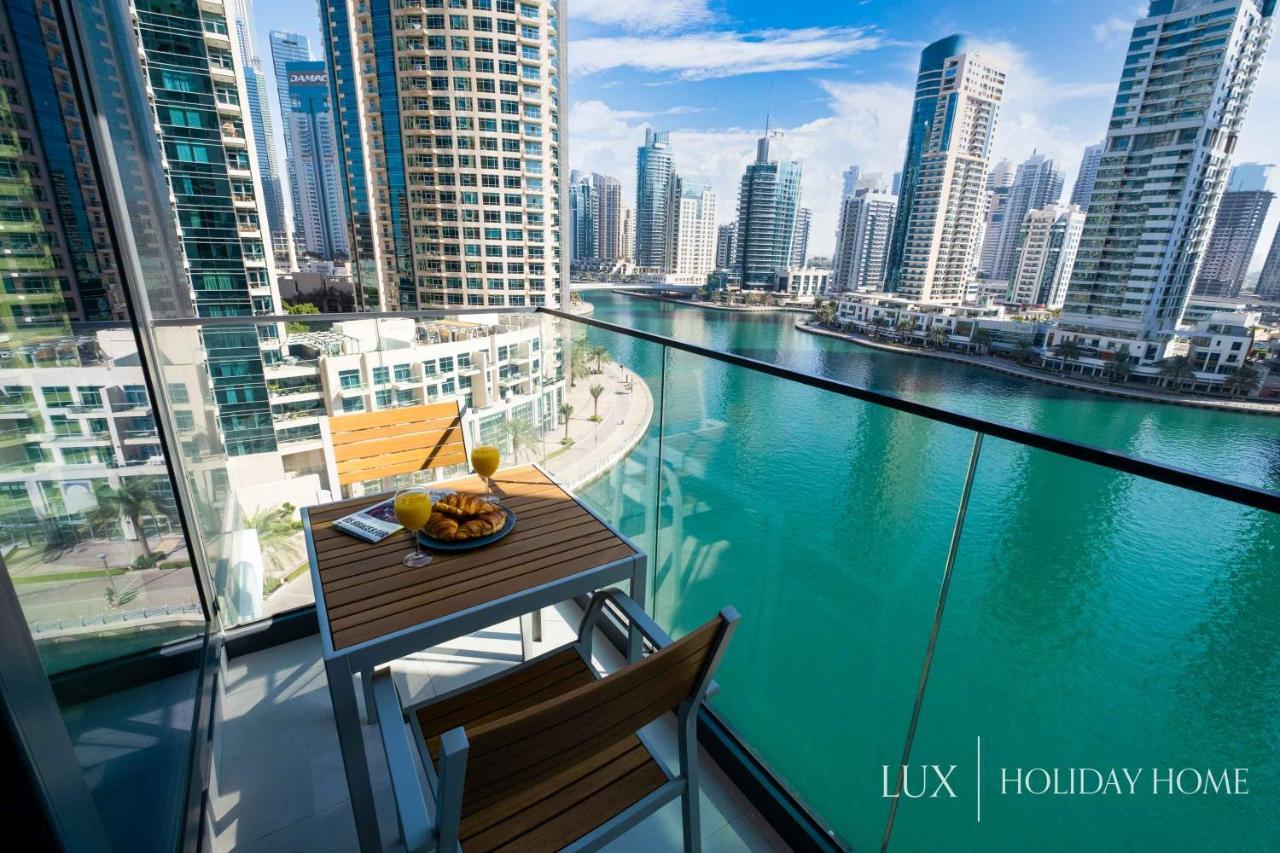 Lux - Contemporary Suite With Full Marina View Dubai Eksteriør bilde