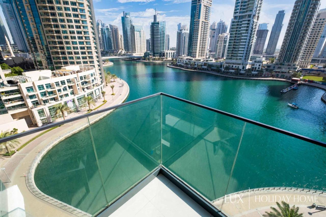 Lux - Contemporary Suite With Full Marina View Dubai Eksteriør bilde