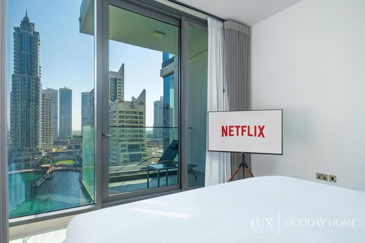 Lux - Contemporary Suite With Full Marina View Dubai Eksteriør bilde