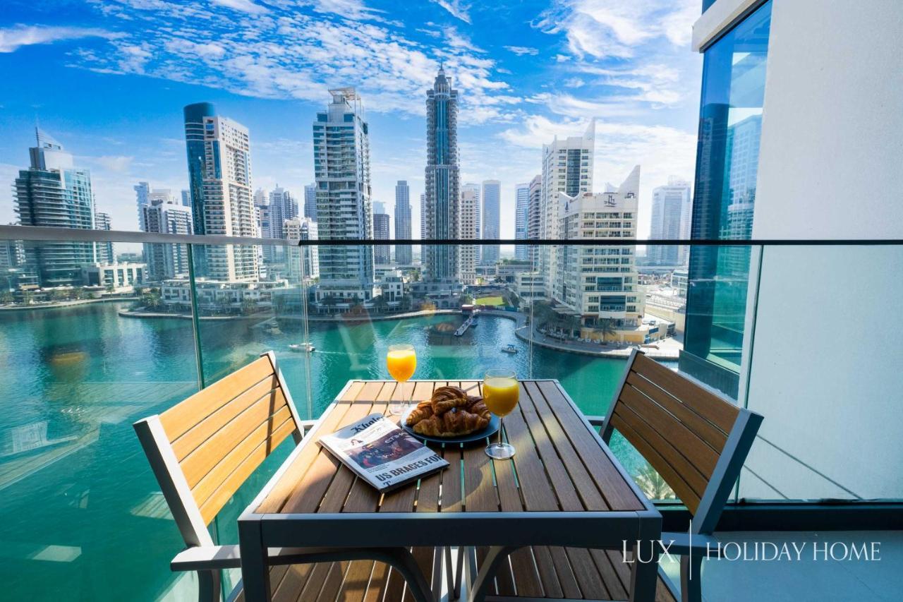 Lux - Contemporary Suite With Full Marina View Dubai Eksteriør bilde