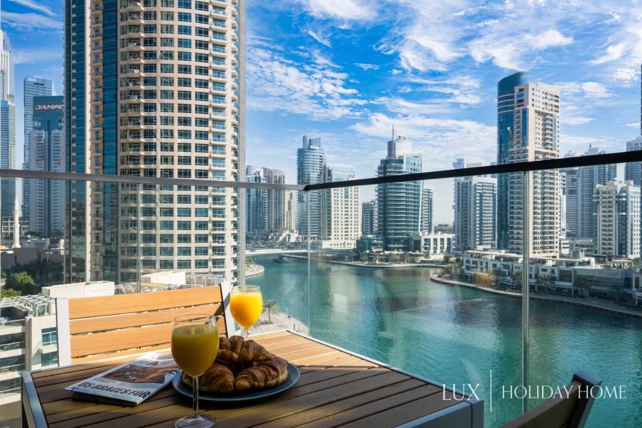 Lux - Contemporary Suite With Full Marina View Dubai Eksteriør bilde