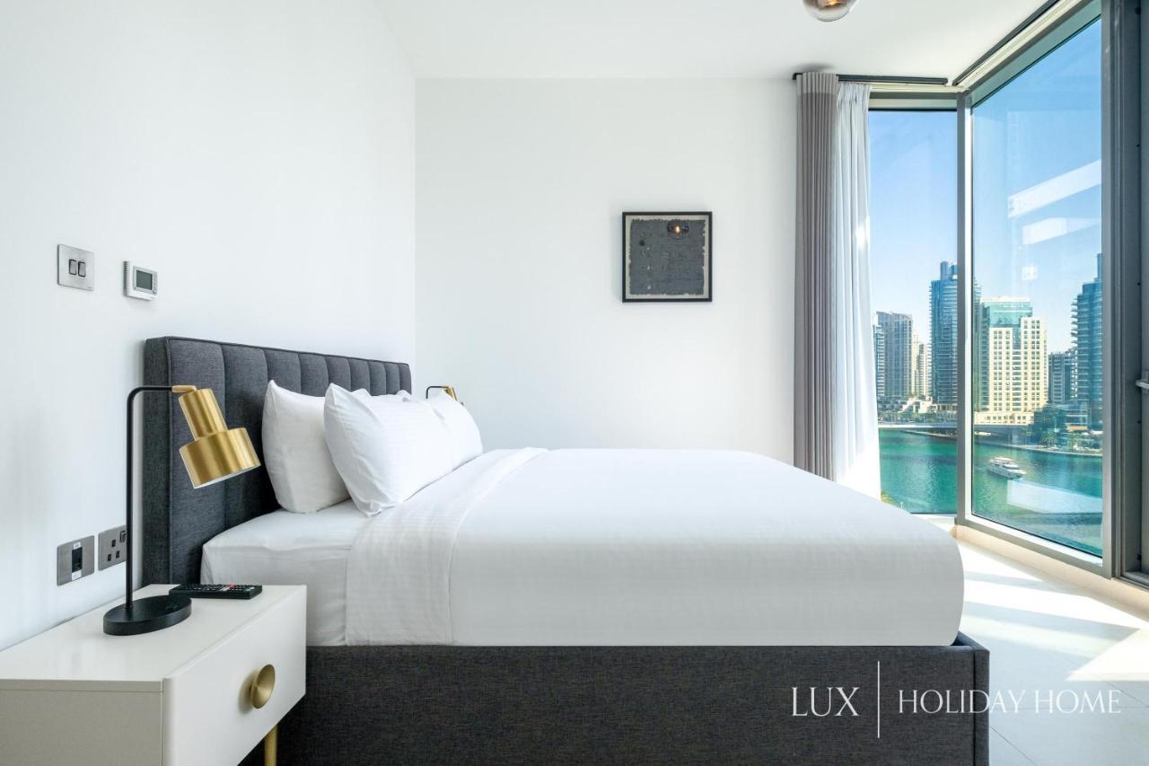 Lux - Contemporary Suite With Full Marina View Dubai Eksteriør bilde