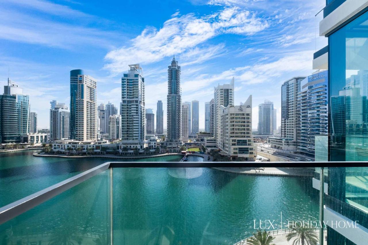 Lux - Contemporary Suite With Full Marina View Dubai Eksteriør bilde